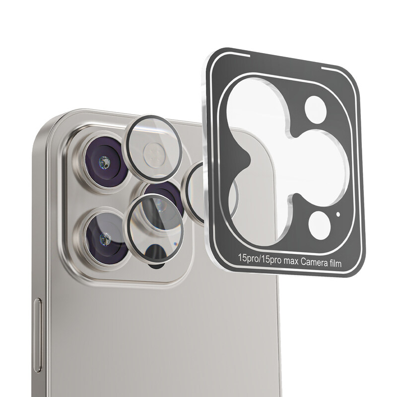 Mezone Camera Lens Protector (3pcs) 9H Hardness & Strong Absorption For iPhone 15 Pro/iPhone 15 Pro Max Natural Titanium
Mezone Camera Lens Protector (3pcs) 9H Hardness & Strong Absorption For iPhone 15 Pro/iPhone 15 Pro Max Natural Titanium