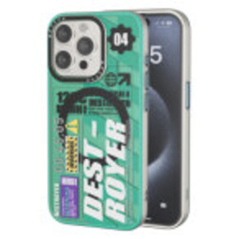 Mezone Destroyer MagSafe Case, Shockproof & Anti-Yellowing Phone Case Compatible For iPhone 14 Pro Green
Mezone Destroyer MagSafe Case, Shockproof & Anti-Yellowing Phone Case Compatible For iPhone 14 Pro Green