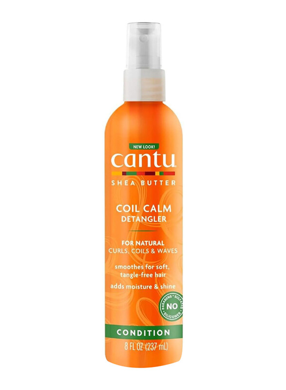 Cantu Natural Coil Calm Detangler Condition Spray for Curly Hair, 2 x 235ml
Cantu Natural Coil Calm Detangler Condition Spray for Curly Hair, 2 x 235ml