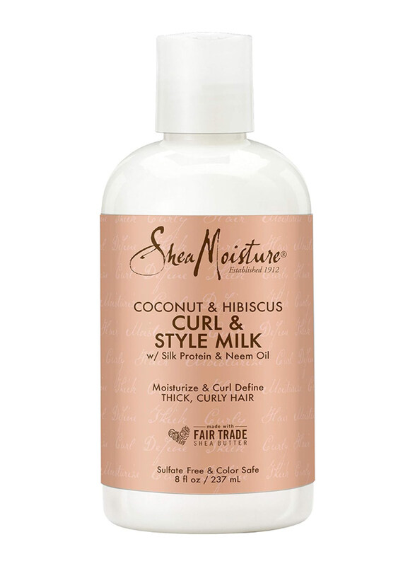 Shea Moisture Coconut & Hibiscus Curl and Style Milk Lotion for Curly Hair, 8 oz
Shea Moisture Coconut & Hibiscus Curl and Style Milk Lotion for Curly Hair, 8 oz