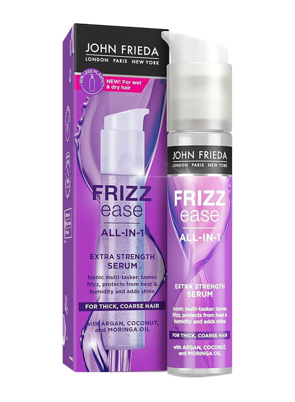 John Frieda Frizz-Ease Extra Strength 6 Effect Serum for All Type Hair, 3 x 1.69oz
John Frieda Frizz-Ease Extra Strength 6 Effect Serum for All Type Hair, 3 x 1.69oz