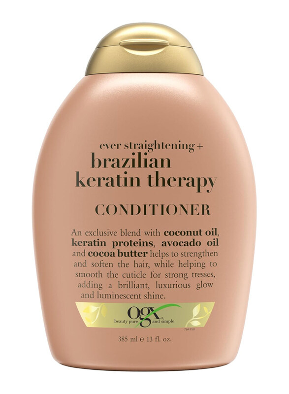 Ogx Ever Straight Brazilian Keratin Therapy Conditioner for All Type Hair, 13oz
Ogx Ever Straight Brazilian Keratin Therapy Conditioner for All Type Hair, 13oz