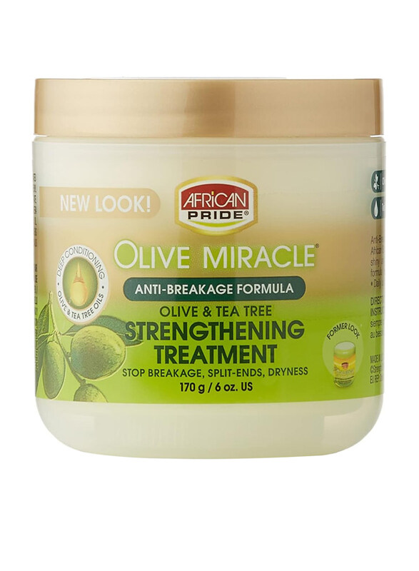 African Pride Olive Miracle Anti-Breakage Creme for All Hair Types, 2 Pieces
African Pride Olive Miracle Anti-Breakage Creme for All Hair Types, 2 Pieces
