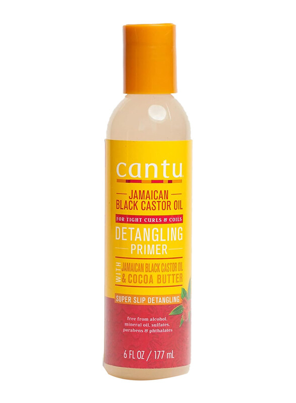 Cantu Jamaican Black Castrol Oil Detangling Primer with Cocoa Butter for Curly Hair, 6oz
Cantu Jamaican Black Castrol Oil Detangling Primer with Cocoa Butter for Curly Hair, 6oz