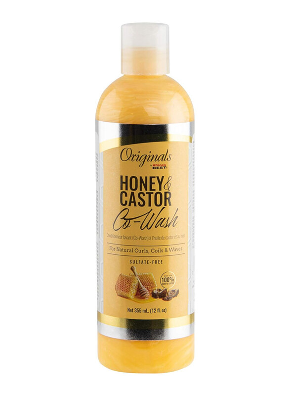 African Best Originals Castor Hair Co-Wash for Natural Curls, Coils & Waves, 355ml
African Best Originals Castor Hair Co-Wash for Natural Curls, Coils & Waves, 355ml