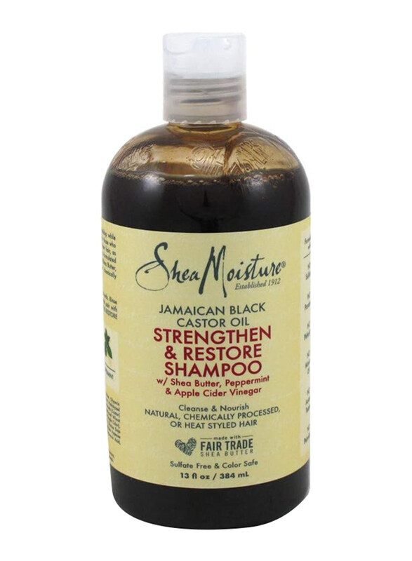 Shea Moisture Jamaican Black Castor Oil Strengthen and Restore Shampoo for All Type Hair, 6 x 13oz
Shea Moisture Jamaican Black Castor Oil Strengthen and Restore Shampoo for All Type Hair, 6 x 13oz