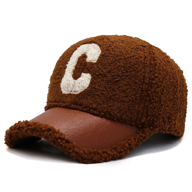 Yikuo Letter Embroidery Lamb Wool Teddy Cashmere Warm Adjustable Baseball Cap Unisex, LE-352, One Size, Brown
Yikuo Letter Embroidery Lamb Wool Teddy Cashmere Warm Adjustable Baseball Cap Unisex, LE-352, One Size, Brown