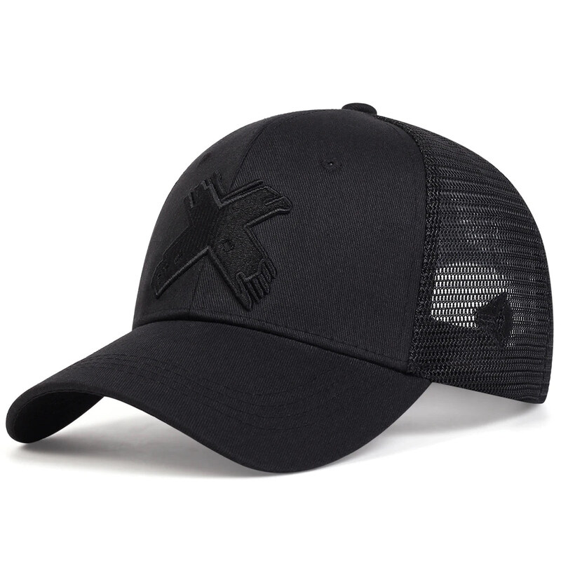 Bumr X Letter Printed Mesh Outdoor Baseball Cap Unisex, XL-318, One Size, Dark Black
Bumr X Letter Printed Mesh Outdoor Baseball Cap Unisex, XL-318, One Size, Dark Black