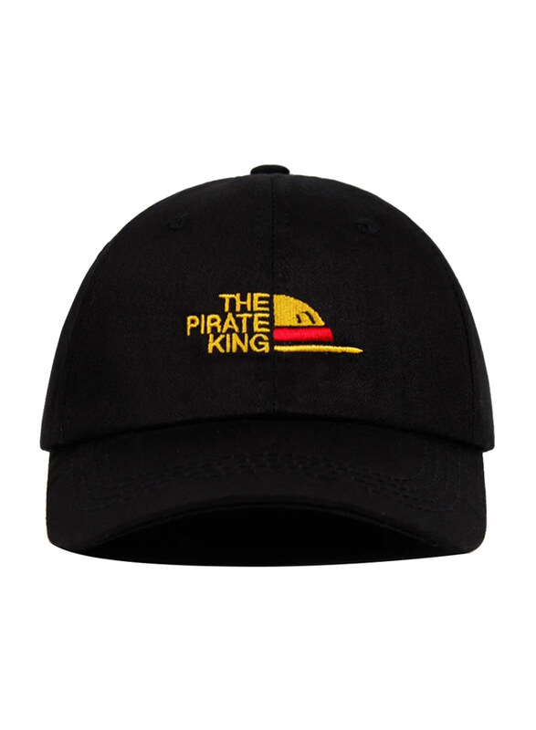 Pacuddy Pirate King Hat One Piece Luffy Embroidered Baseball Cap Unisex, One Size, Black
Pacuddy Pirate King Hat One Piece Luffy Embroidered Baseball Cap Unisex, One Size, Black