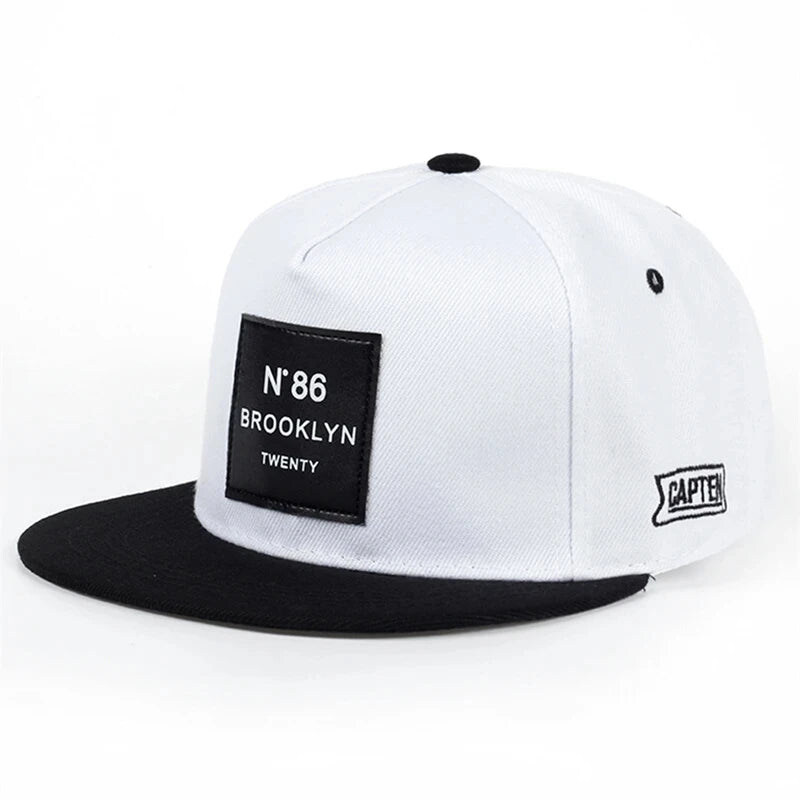 Tunica Brooklyn Leather Cotton adjustable Snapback Cap Unisex, BL-334, One Size, White
Tunica Brooklyn Leather Cotton adjustable Snapback Cap Unisex, BL-334, One Size, White