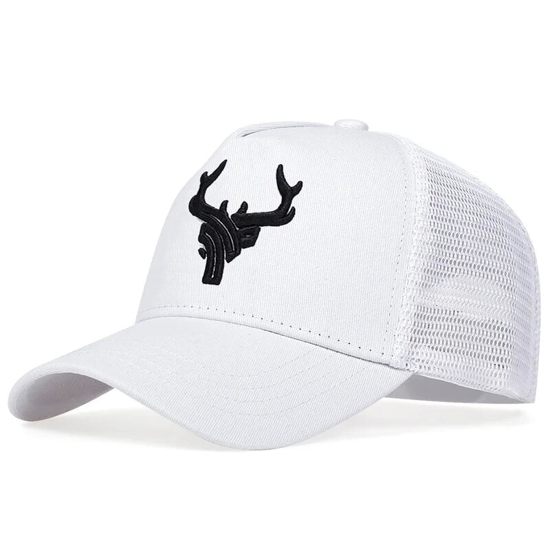 Voron Antler Embroidered Adjustable Mesh Adjustable Baseball Cap Unisex, AE-315, One Size, White
Voron Antler Embroidered Adjustable Mesh Adjustable Baseball Cap Unisex, AE-315, One Size, White