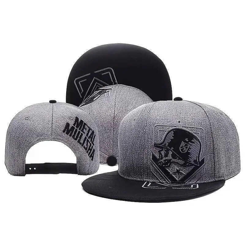 Tunica Skull Embroidery VintageVibe Snapback Panel Cap Unisex, SE-347, One Size, Grey
Tunica Skull Embroidery VintageVibe Snapback Panel Cap Unisex, SE-347, One Size, Grey