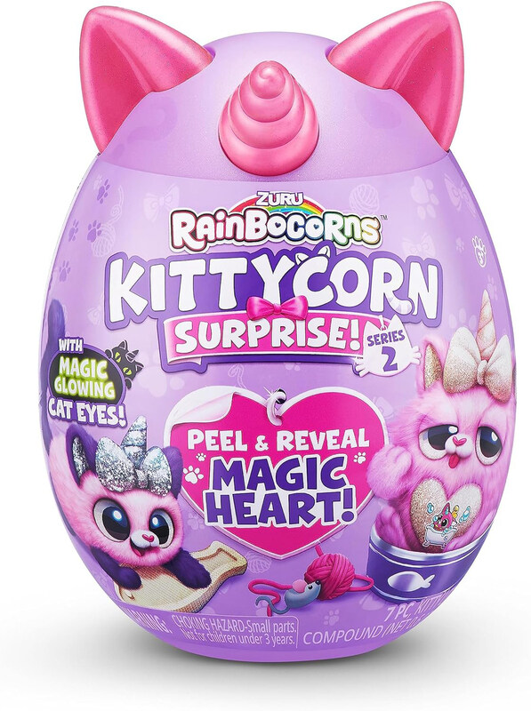 Zuru Rainbocorns Kittycorn Surprise Series 2 Plush Toy Assorted, 1 Piece, Age 3+
Zuru Rainbocorns Kittycorn Surprise Series 2 Plush Toy Assorted, 1 Piece, Age 3+