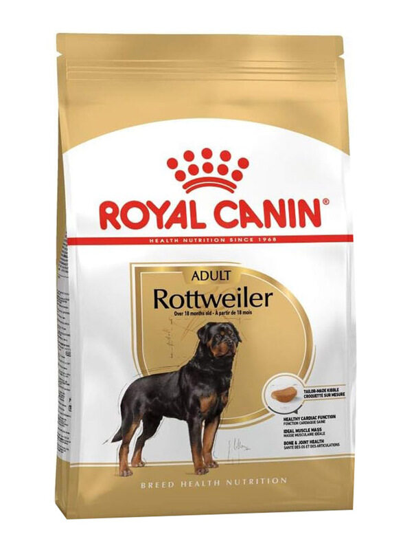 Royal Canin Rottweiler Adult Breed Health Nutrition Dog Dry Food, 02RCR12, 12Kg
Royal Canin Rottweiler Adult Breed Health Nutrition Dog Dry Food, 02RCR12, 12Kg