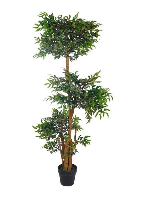 Generic Nearly Natural Real Touch Artificial Ficus Tree, 60 x 60 x 150cm, Green/Brown
Generic Nearly Natural Real Touch Artificial Ficus Tree, 60 x 60 x 150cm, Green/Brown