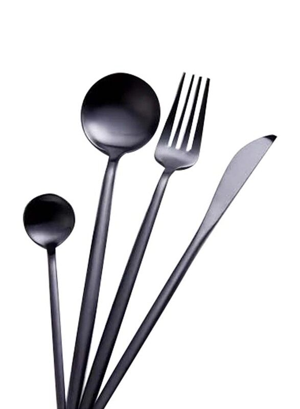 Generic 1-Piece x 4-Each Stainless Steel Cutlery Set, Luxurious Gold and Black Matt
Generic 1-Piece x 4-Each Stainless Steel Cutlery Set, Luxurious Gold and Black Matt