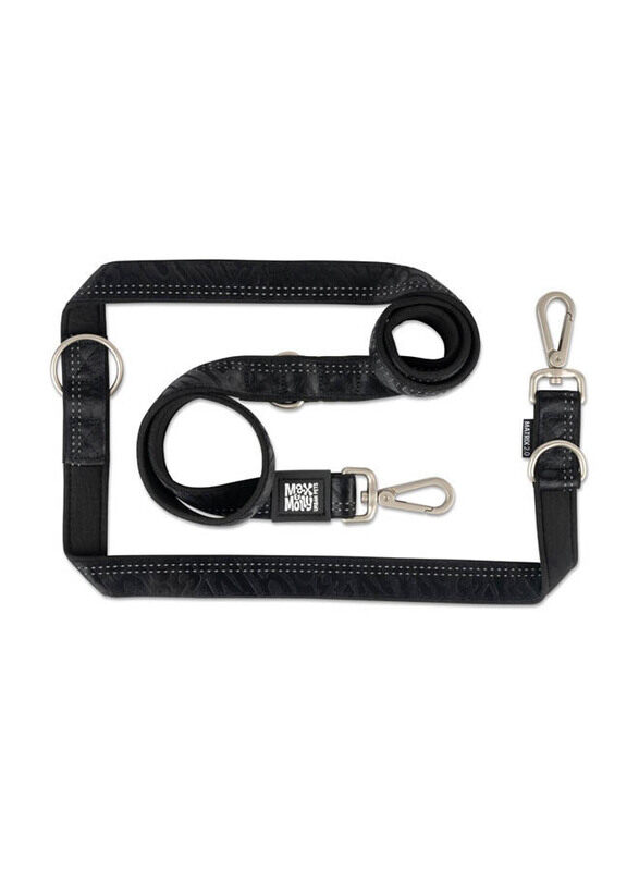 Max & Molly URBAN PETS 200cm Matrix 2.0 Dog Multi function Leash with Padded Handle, Small, Black
Max & Molly URBAN PETS 200cm Matrix 2.0 Dog Multi function Leash with Padded Handle, Small, Black