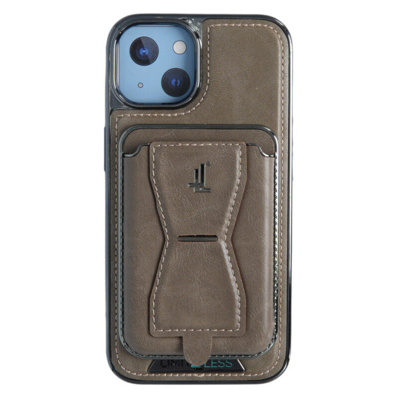 Limitless Leather Case for iPhone 13 with Detachable Card Holder and Stand, Back Protector Slim Fit, Soft Grip Leather Cover, Logo Cutouts, Anti-Scrat
Limitless Leather Case for iPhone 13 with Detachable Card Holder and Stand, Back Protector Slim Fit, Soft Grip Leather Cover, Logo Cutouts, Anti-Scrat