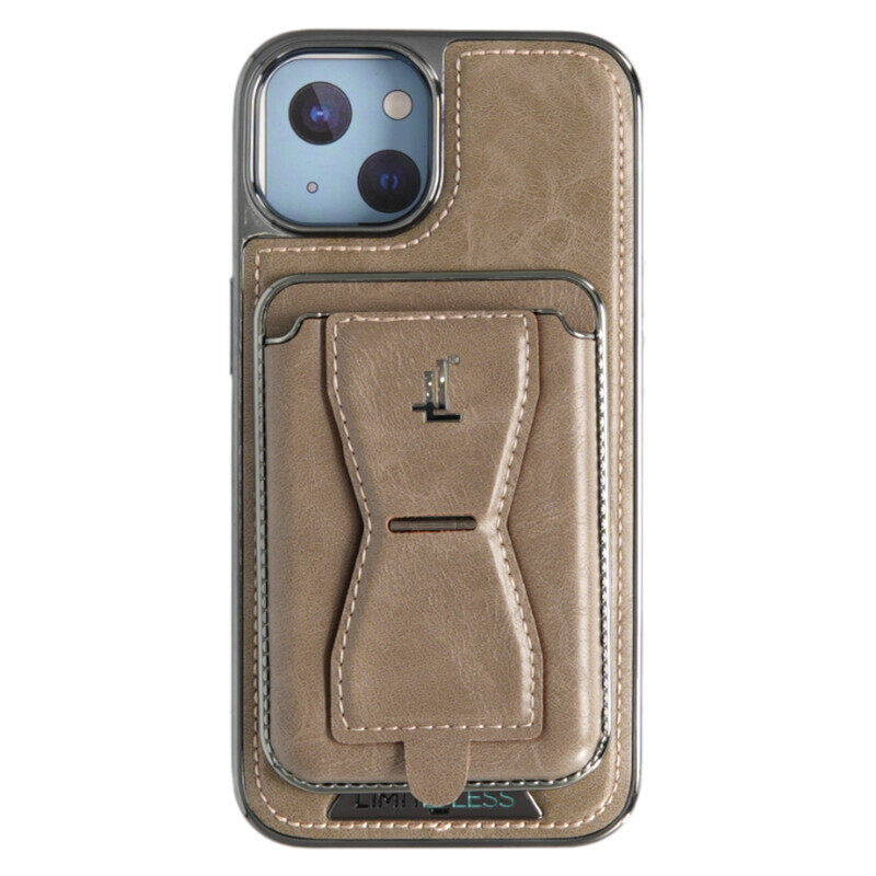Limitless Leather Case for iPhone 14 with Detachable Card Holder and Stand, Back Protector Slim Fit, Soft Grip Leather Cover, Logo Cutouts, Anti-Scrat
Limitless Leather Case for iPhone 14 with Detachable Card Holder and Stand, Back Protector Slim Fit, Soft Grip Leather Cover, Logo Cutouts, Anti-Scrat