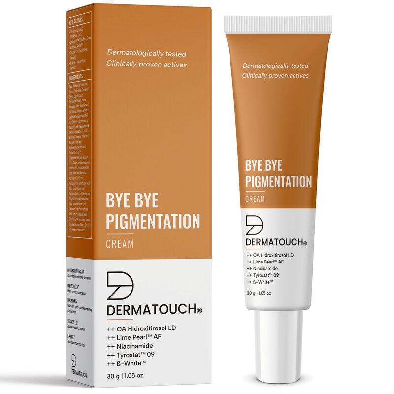 DERMATOUCH Bye Bye Pigmentation Cream Anti Pigmentation Cream for Women/Men with Niacinamide, B-White, Lime Pearl, OA Hidroxitirosol LD & Tyrostat - 3
DERMATOUCH Bye Bye Pigmentation Cream Anti Pigmentation Cream for Women/Men with Niacinamide, B-White, Lime Pearl, OA Hidroxitirosol LD & Tyrostat - 3