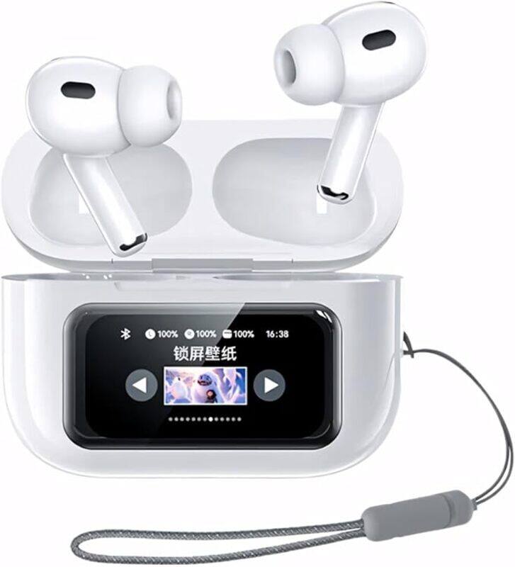 Remax Mena ANC+ENC True Wireless Earbuds Touch Screen Noise Reduction TWS Bluetooth Earphones True Wireless Headphones CozyPods W7N, White
Remax Mena ANC+ENC True Wireless Earbuds Touch Screen Noise Reduction TWS Bluetooth Earphones True Wireless Headphones CozyPods W7N, White