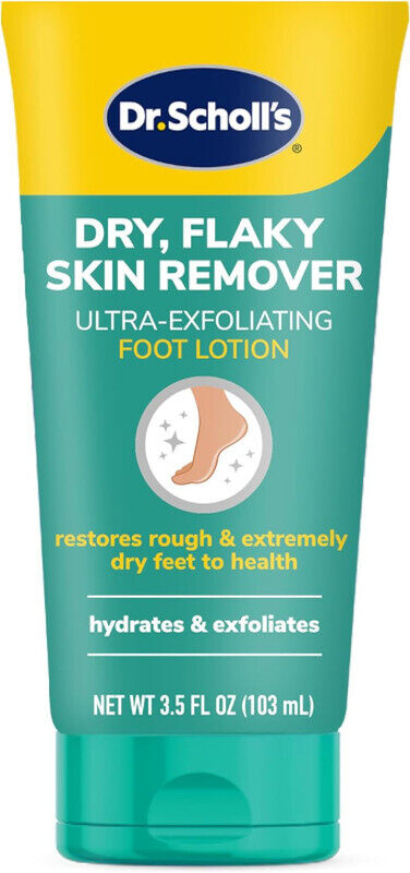 Dr. Scholl's Ultra Exfoliating Foot Lotion Cream With Urea For Dry Cracked Feet Heals And Moisturizes For Healthy Feet, 3.5 Ounce
Dr. Scholl's Ultra Exfoliating Foot Lotion Cream With Urea For Dry Cracked Feet Heals And Moisturizes For Healthy Feet, 3.5 Ounce
