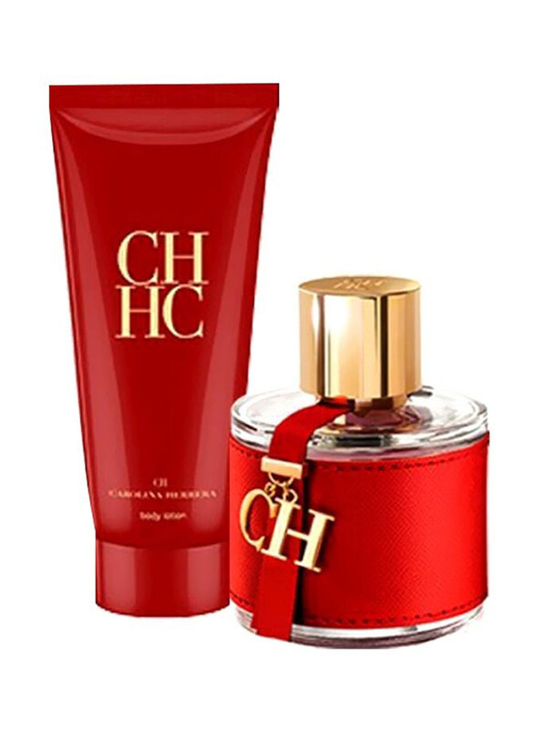 Carolina Herrera 2-Piece CH HC Gift Set for Women, 100ml EDT Perfume, 100ml Body Lotion
Carolina Herrera 2-Piece CH HC Gift Set for Women, 100ml EDT Perfume, 100ml Body Lotion