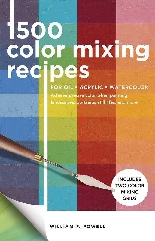 Walter Foster Publishing 1,500 Color Mixing Recipes for Oil, Acrylic & Watercolor: Achieve precise when painting landscapes, portraits, still lifes, a
Walter Foster Publishing 1,500 Color Mixing Recipes for Oil, Acrylic & Watercolor: Achieve precise when painting landscapes, portraits, still lifes, a
