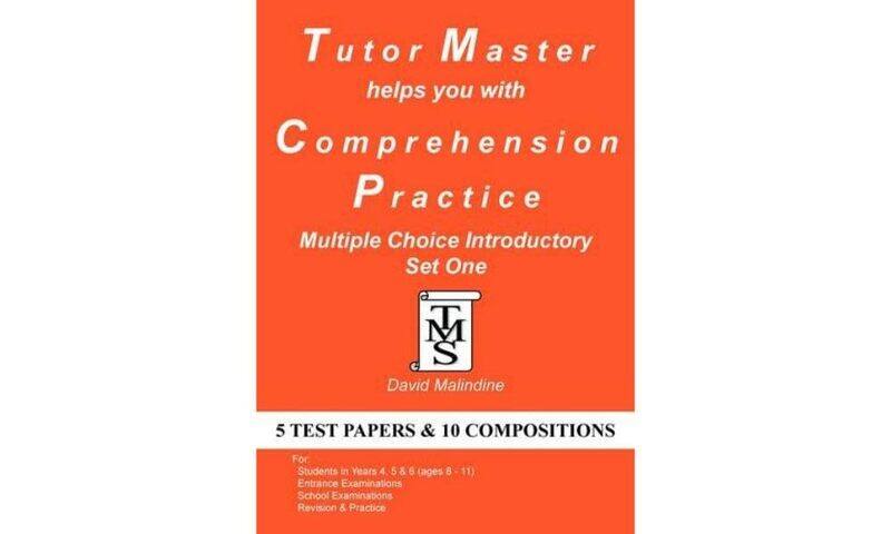 Tutor Master Helps You with Comprehension Practice - Multiple Choice Introductory Set One
Tutor Master Helps You with Comprehension Practice - Multiple Choice Introductory Set One
