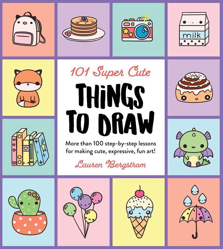 101 Super Cute Things to Draw: More than 100 step-by-step lessons for making cute, expressive, fun art! (Volume 2)
101 Super Cute Things to Draw: More than 100 step-by-step lessons for making cute, expressive, fun art! (Volume 2)
