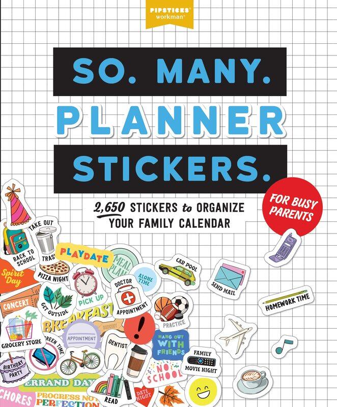 Workman So. Many. Planner Stickers. For Busy Parents: 2,650 Stickers to Organize Your Family Calendar
Workman So. Many. Planner Stickers. For Busy Parents: 2,650 Stickers to Organize Your Family Calendar
