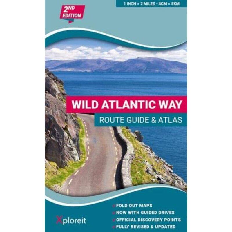 Wild Atlantic Way Route Guide and Atlas: The essential guide to driving Ireland's Atlantic coast
Wild Atlantic Way Route Guide and Atlas: The essential guide to driving Ireland's Atlantic coast