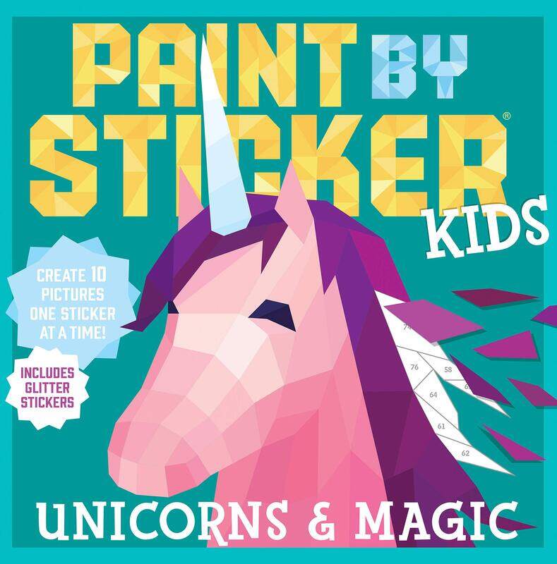 Workman Paint By Sticker Kids: Unicorns & Magic: Create 10 Pictures One Sticker At A Time! Includes Glitter Stickers
Workman Paint By Sticker Kids: Unicorns & Magic: Create 10 Pictures One Sticker At A Time! Includes Glitter Stickers