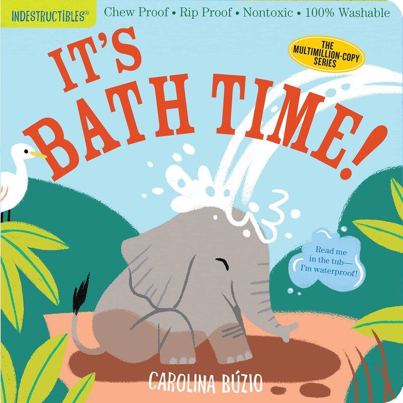 Indestructibles: It's Bath Time!: Chew Proof * Rip Proof * Nontoxic * 100% Washable (Book for Babies, Newborn Books, Safe to Chew)
Indestructibles: It's Bath Time!: Chew Proof * Rip Proof * Nontoxic * 100% Washable (Book for Babies, Newborn Books, Safe to Chew)