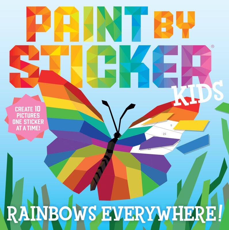 Paint by Sticker Kids: Rainbows Everywhere!: Create 10 Pictures One Sticker at a Time!
Paint by Sticker Kids: Rainbows Everywhere!: Create 10 Pictures One Sticker at a Time!