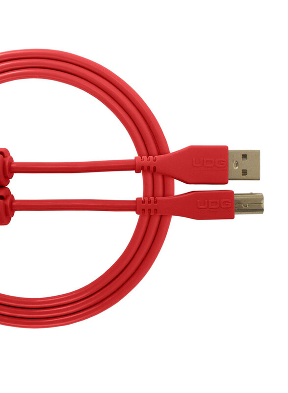 Ultimate Dj Gear 1-Meter High-speed Audio Optimized Cable USB 2.0 (A-B), USB 2.0 A-Male to B-Male Cable, U95001RD, Red
Ultimate Dj Gear 1-Meter High-speed Audio Optimized Cable USB 2.0 (A-B), USB 2.0 A-Male to B-Male Cable, U95001RD, Red