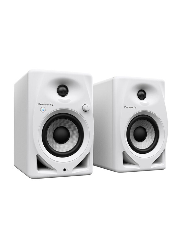 Pioneer DJ DM-40D-BT-W 4-inch Desktop Active Monitor Speaker with Bluetooth, White
Pioneer DJ DM-40D-BT-W 4-inch Desktop Active Monitor Speaker with Bluetooth, White