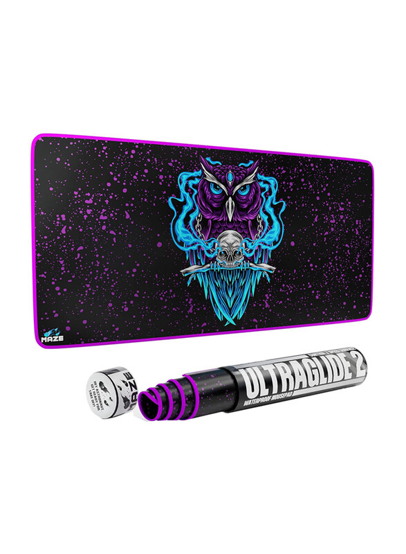 Universal Maze 3XL Night OWL-B Ultra Glide Smooth Surface for Maximum Control & Speed Mousepad, Multicolour
Universal Maze 3XL Night OWL-B Ultra Glide Smooth Surface for Maximum Control & Speed Mousepad, Multicolour