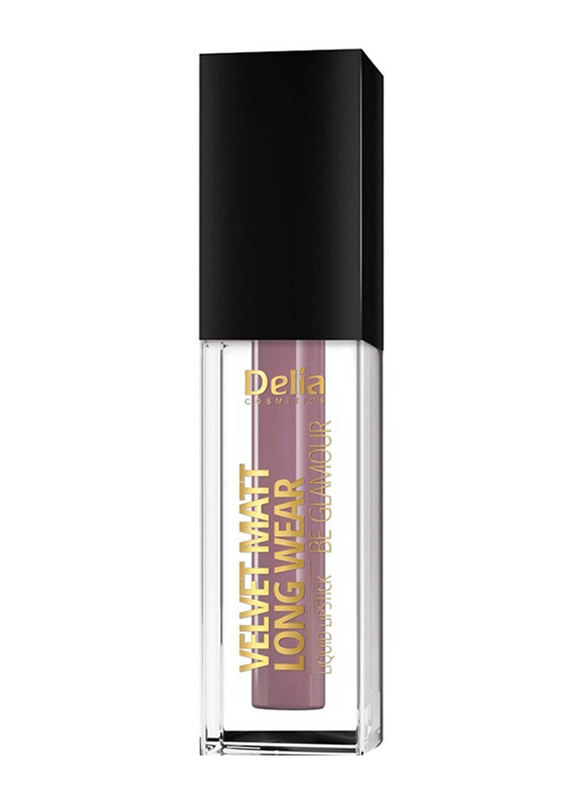 Delia Cosmetics Be Glamour Velvett Matt Long Wear Liquid Lipstick, 5ml, 102 Romance, Purple
Delia Cosmetics Be Glamour Velvett Matt Long Wear Liquid Lipstick, 5ml, 102 Romance, Purple