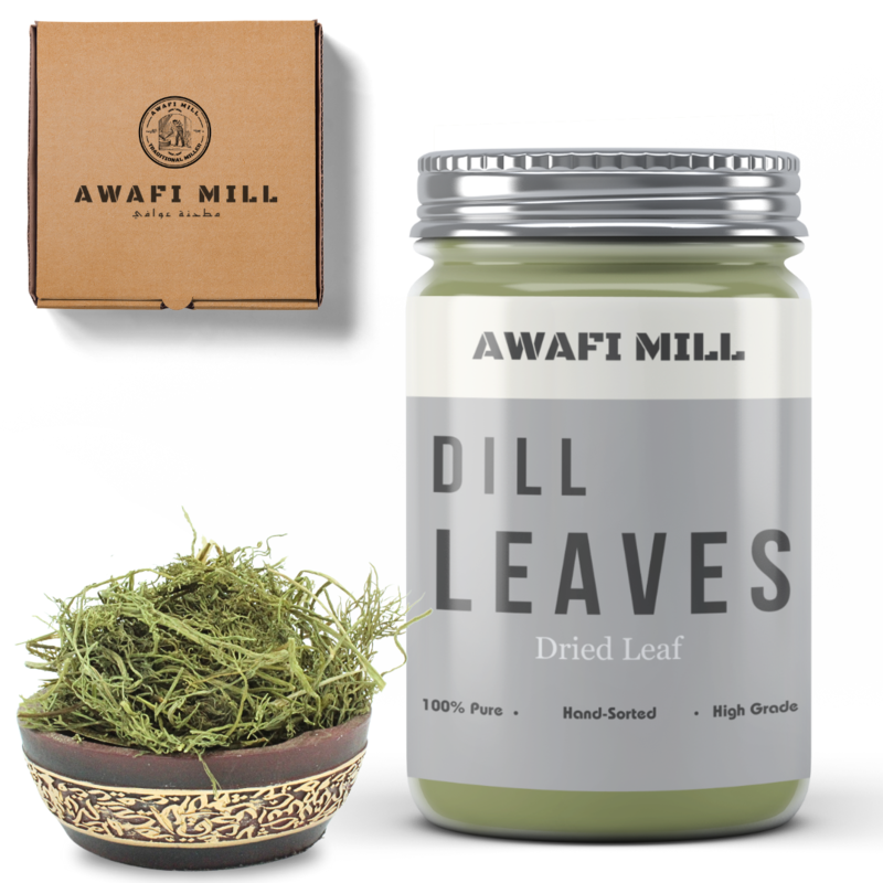 AWAFI MILL Dried Dill Leaf - Premium Quality Culinary Herb - Rich Flavor and Aroma - Perfect for Seasoning and Garnishing - Grown and Dried with Care
AWAFI MILL Dried Dill Leaf - Premium Quality Culinary Herb - Rich Flavor and Aroma - Perfect for Seasoning and Garnishing - Grown and Dried with Care