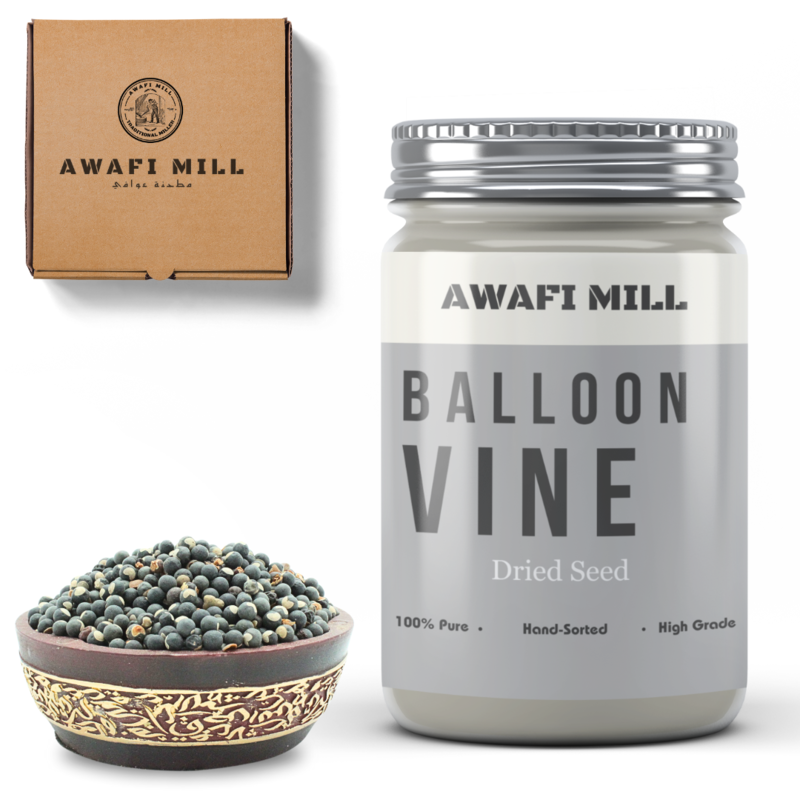 AWAFI MILL Balloon Vine Seeds (Mudakathan Keerai) - Premium Quality - Cardiospermum Halicacabum Seeds - Traditional Ayurvedic Herb - Joint Health Supp
AWAFI MILL Balloon Vine Seeds (Mudakathan Keerai) - Premium Quality - Cardiospermum Halicacabum Seeds - Traditional Ayurvedic Herb - Joint Health Supp