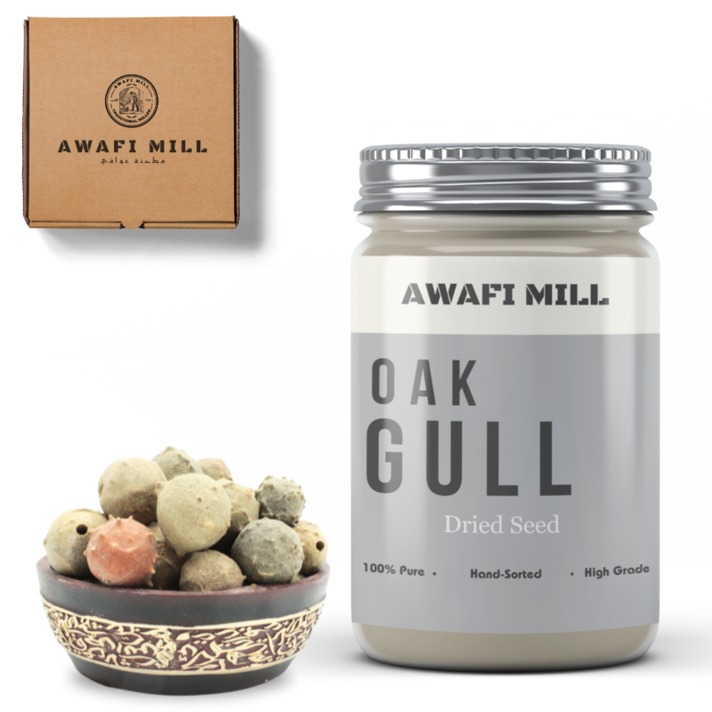 AWAFI MILL Dried Oak Gull (Masikkai Nut) - Premium Quality - Natural Astringent - Rich in Tannins - Traditional Herbal Remedy (Bottle of 100 gram / 3.
AWAFI MILL Dried Oak Gull (Masikkai Nut) - Premium Quality - Natural Astringent - Rich in Tannins - Traditional Herbal Remedy (Bottle of 100 gram / 3.