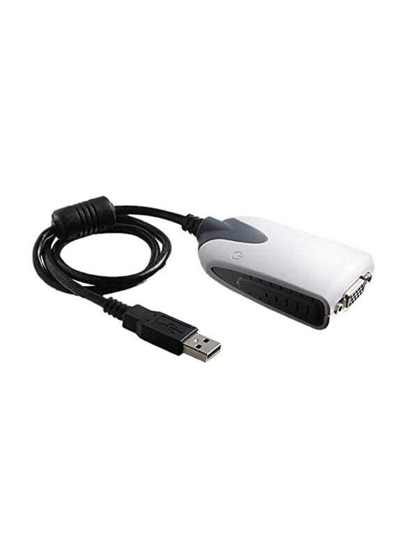 Generic VGA Multi Display Adapter External Video Card, USB 2.0 to VGA, Black/White
Generic VGA Multi Display Adapter External Video Card, USB 2.0 to VGA, Black/White
