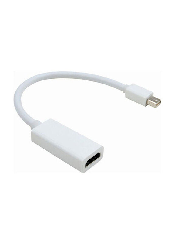 Generic HDMI Adapter, Thunderbolt Mini Display Port to HDMI for Apple MacBook Pro Air iMac, White
Generic HDMI Adapter, Thunderbolt Mini Display Port to HDMI for Apple MacBook Pro Air iMac, White