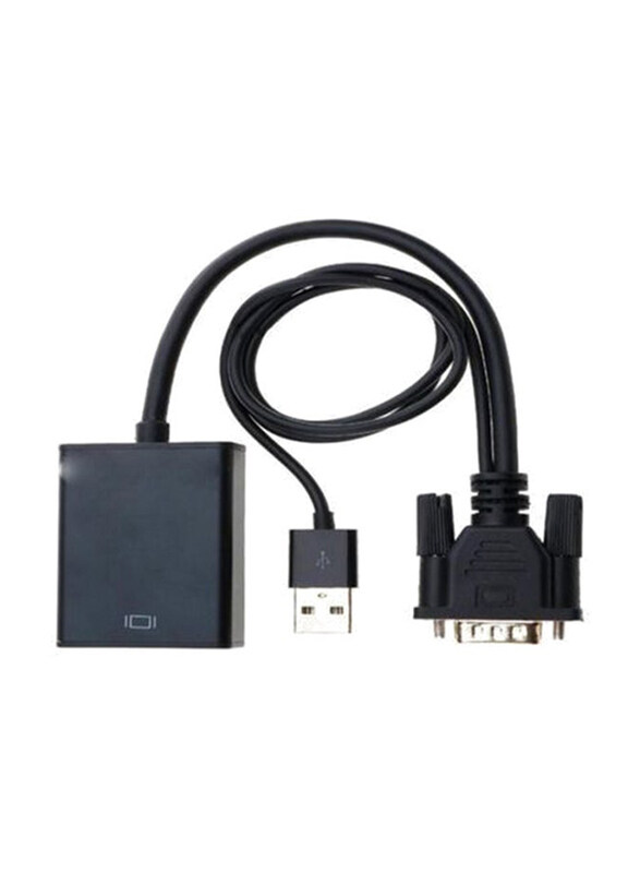 Generic VGA Cable, VGA Male to Multiple Types for Display Devices/Audio Devices, Black
Generic VGA Cable, VGA Male to Multiple Types for Display Devices/Audio Devices, Black