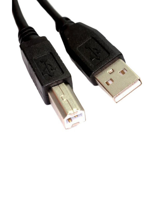 Generic 5-Meter High Speed USB 2.0 Printer Cable, USB Type A to USB Type B for Printer, Black
Generic 5-Meter High Speed USB 2.0 Printer Cable, USB Type A to USB Type B for Printer, Black