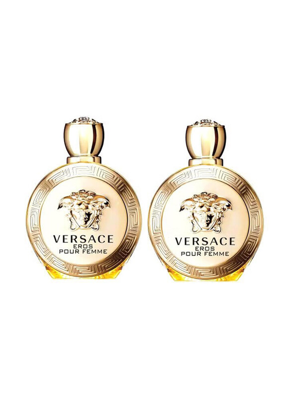Versace 2-Piece Eros Pour Femme Perfume Set for Women, 50ml EDP Perfume, 50ml EDP Perfume
Versace 2-Piece Eros Pour Femme Perfume Set for Women, 50ml EDP Perfume, 50ml EDP Perfume