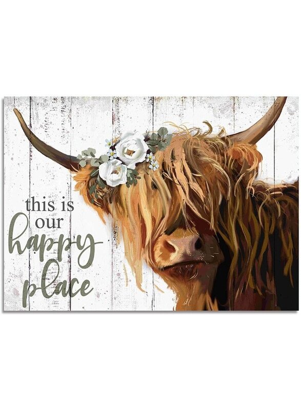 Home Trove Cow Yak Decor, Rustic Canvas Print, Retro Vintage Wall Art for Home Decoration (Brown, 12x16inch)
Home Trove Cow Yak Decor, Rustic Canvas Print, Retro Vintage Wall Art for Home Decoration (Brown, 12x16inch)