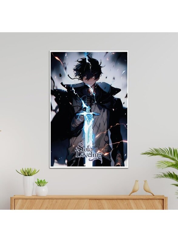 Home Trove Solo Leveling Poster Sung Jin Woo Wall Posters with Thick 300 GSM Matt Finish Paper (18inches x 12inches)
Home Trove Solo Leveling Poster Sung Jin Woo Wall Posters with Thick 300 GSM Matt Finish Paper (18inches x 12inches)