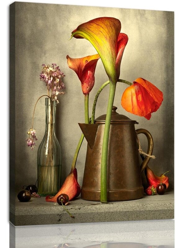 Home Trove Rustic Flower Wall Art Vintage Floral Canvas Pictures Wall Decor for Bathroom Painting Vintage Poppy Wall Art Flower in Bottle Art Country
Home Trove Rustic Flower Wall Art Vintage Floral Canvas Pictures Wall Decor for Bathroom Painting Vintage Poppy Wall Art Flower in Bottle Art Country